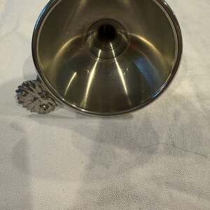 Maison Etain Hand Made in France Wine Funnel Pewter l'esprit & le Vin